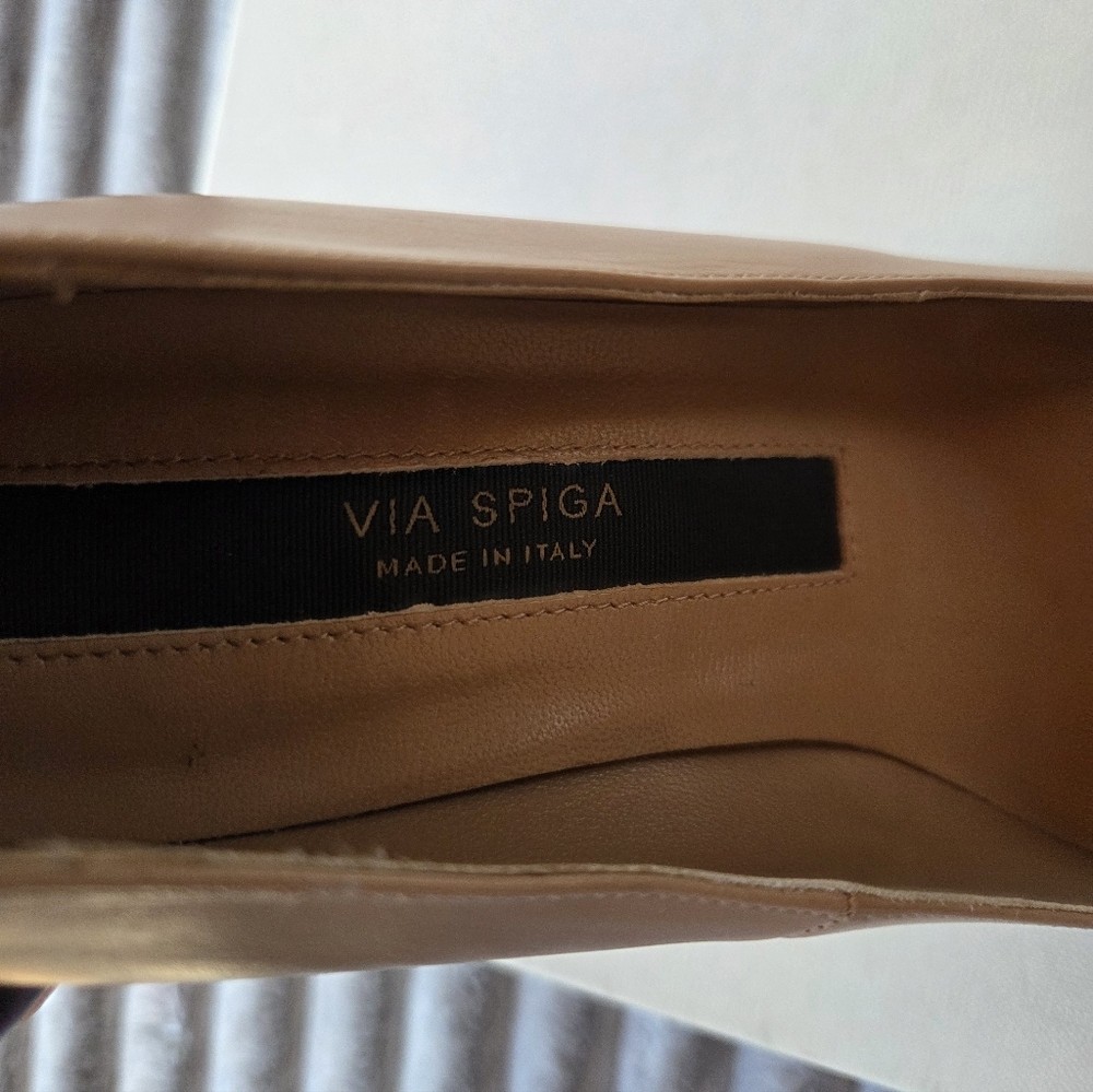 Via Spiga Women's Nude Pumps Size 6.5 - Picture 10 of 10
